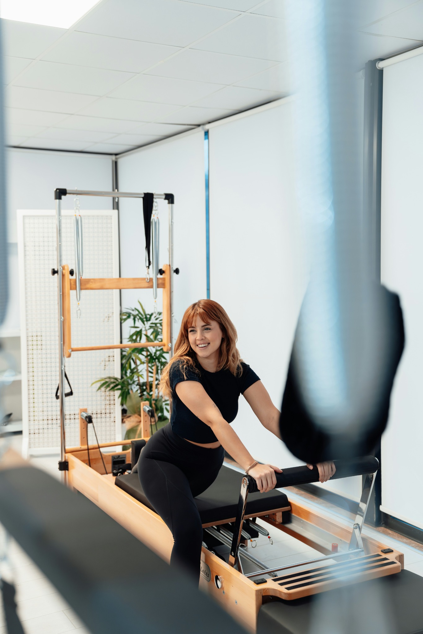 Private Pilates on reformer